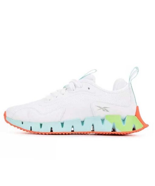 reebok zig dynamica 'white neon Mint'