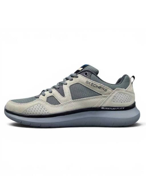 skechers quantum flex country walker - beige / grey