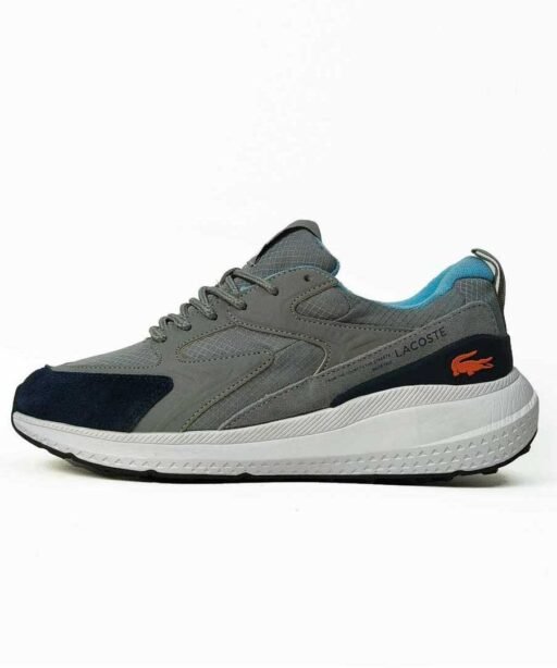 lacoste l003 evo -  grey / navy