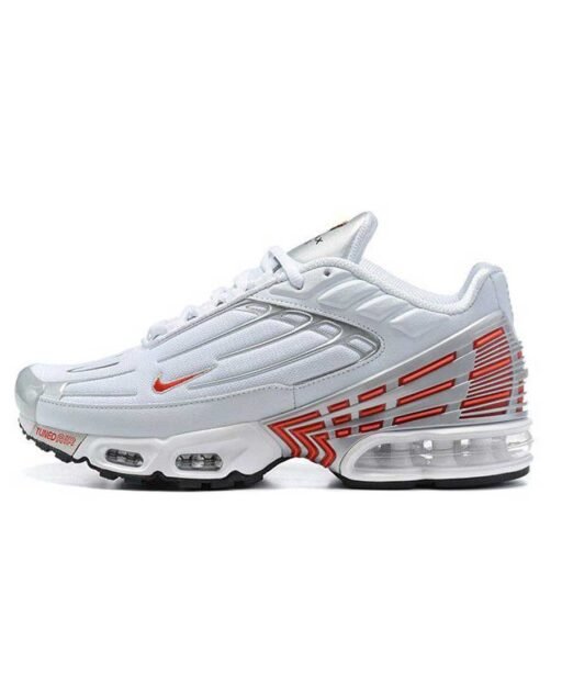 Nike Air Max Plus TN 3 - White University Red