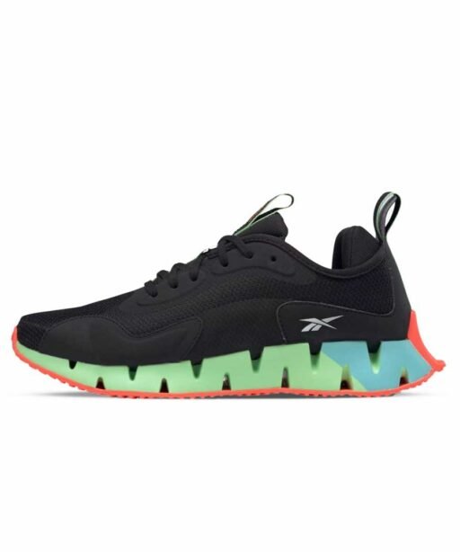 reebok zig dynamica 'black neon Mint'