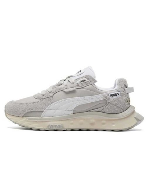Puma - wild rider rollin - white/bale brown