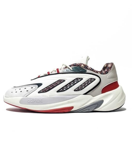 OZELIA - white Vivid red