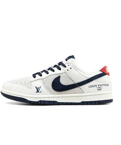 Nike SB Dunk Low x Louis Vuitton Grey Blue Red