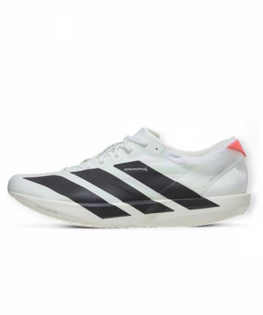 Adidas Adizero Adios 9 White Black sneakers at EG KICKS Egypt