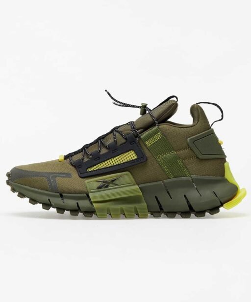 Reebok Zig Kinetica Edge – Army Green sneakers at EG KICKS Egypt
