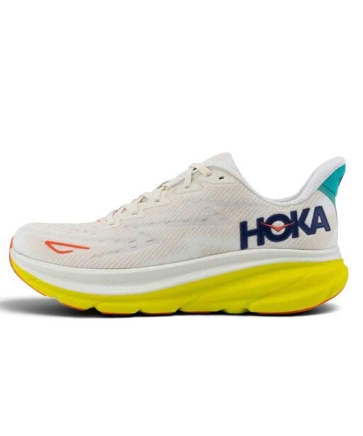 Hoka One One Clifton 9 – Eggnog/Passion Fruit sneakers at EG KICKS Egypt